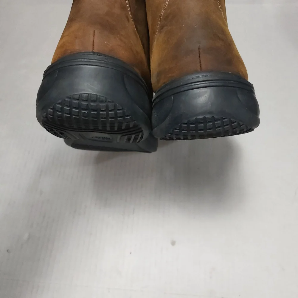 Dr. Comfort Orthopedic Reliefs Brown Leather Boots Size 13
